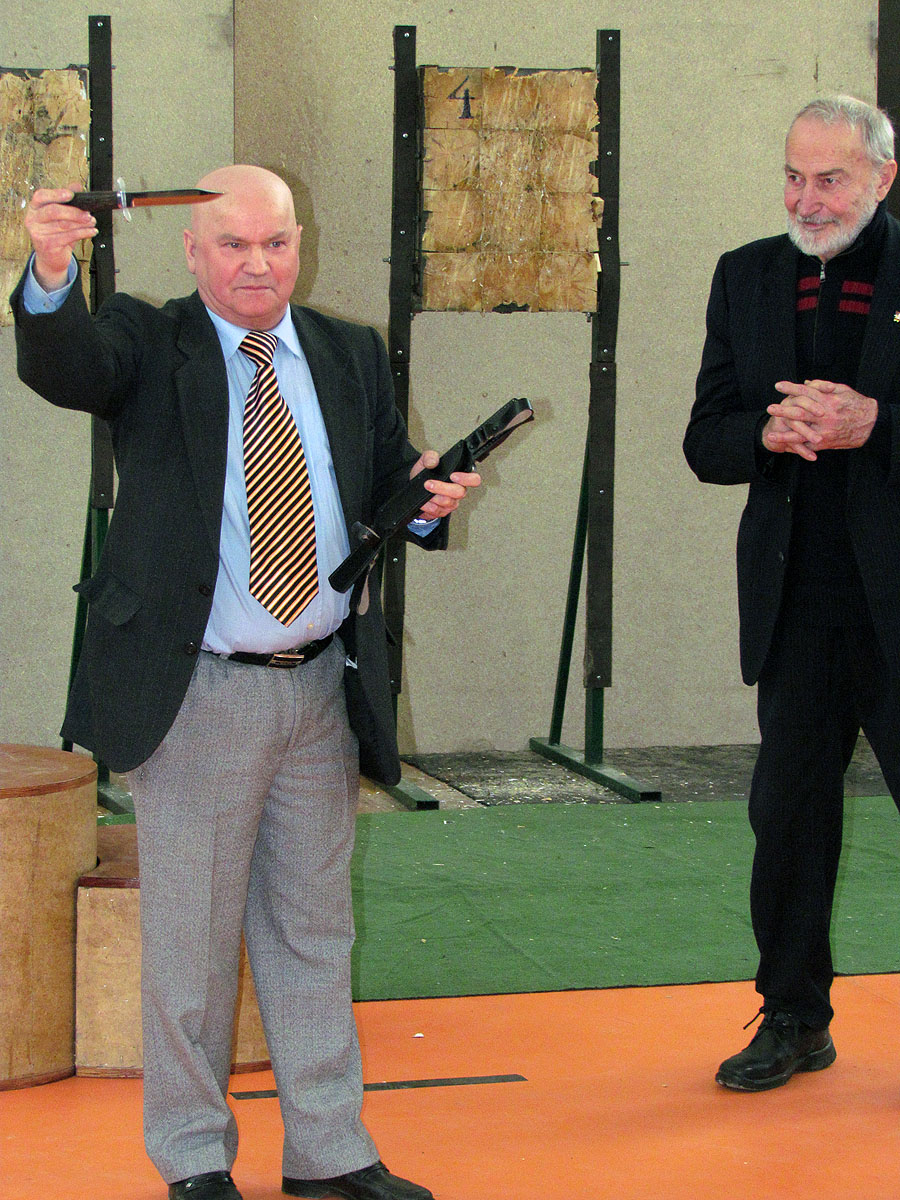метание ножей, ,Апрель 2012. Патриот. 