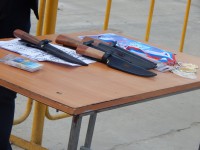 метание ножей, ,1-2 мая 2016 года в городе Пушкино Московской области прошел пятый Звездный турнир по метанию ножа. В этом году в соревнованиях приняли участие более 70 метателей из разных городов и даже стран! Победители определялись в очень упорной и суровой борьбе. Большой фотоотчет о прошедшем событии. 