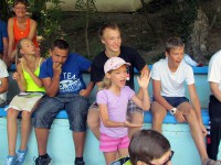 метание ножей, ,Фотографии с Чемпионата России, проходившего под Новороссийском 15-21 июля 2013 года 