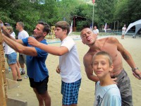 метание ножей, ,Фотографии с Чемпионата России, проходившего под Новороссийском 15-21 июля 2013 года 