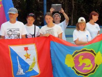 метание ножей, ,Фотографии с Чемпионата России, проходившего под Новороссийском 15-21 июля 2013 года 