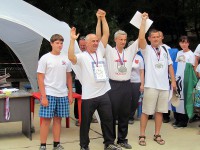 метание ножей, ,Фотографии с Чемпионата России, проходившего под Новороссийском 15-21 июля 2013 года 