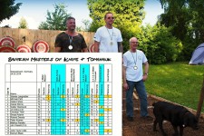 метание ножей, ,24-25 мая 2014 года в Баварии прошел турнир по метанию ножей и топоров, на котором отрабатывались новые метательные упражнения. 
Фотографии от Sergej Adams и Jiří Žižka. 