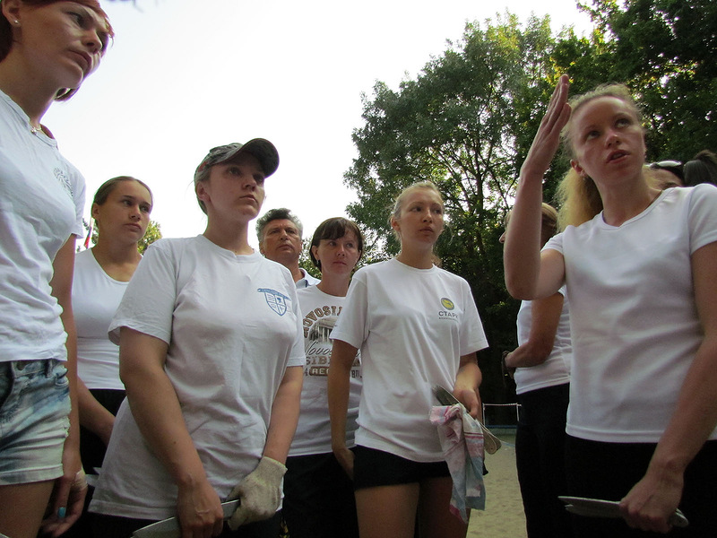 метание ножей, ,Фотографии с Чемпионата России, проходившего под Новороссийском 15-21 июля 2013 года 