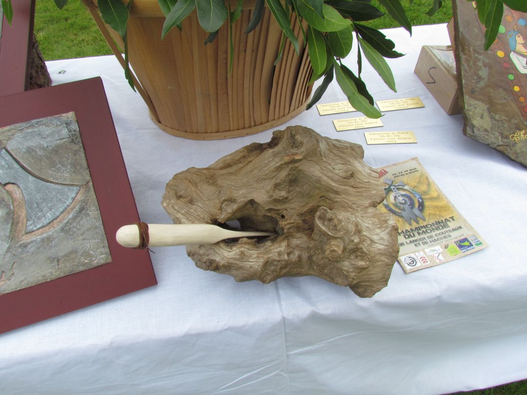 метание ножей, ,23-25 августа во французском городе Каллак прошел первый чемпионат мира по версии Европейской ассоциации метателей ножей. Это был настоящий праздник метания - съехалось более 150 участников. На центральном стадионе города стояло 12 стендов для основных упражнений и еще столько же для дополнительных. Финалы проходили в присутствии более 500 зрителей. Прекрасно организованное пространство, где и участники и зрители чувствовали себя свободно и комфортно.
Большое спасибо организаторам! 